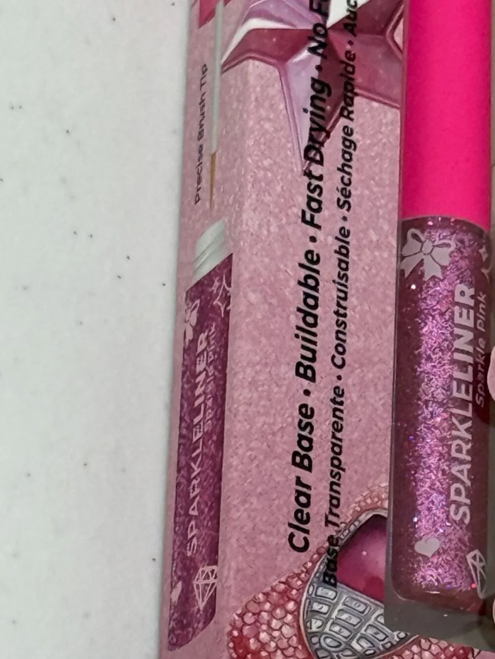 Ioni Sparkleliner Glitter Eyeliner Sparkle Pink New